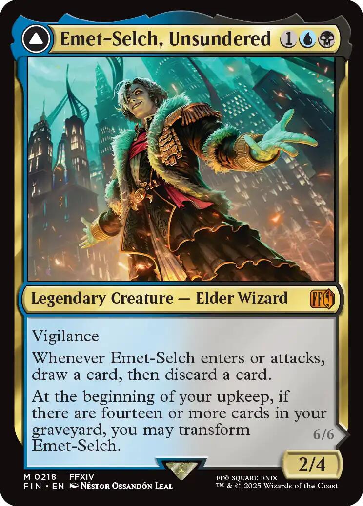 Emet-Selch, Unsundered // Hades, Sorcerer of Eld [FINAL FANTASY] | Mega City Incorporated