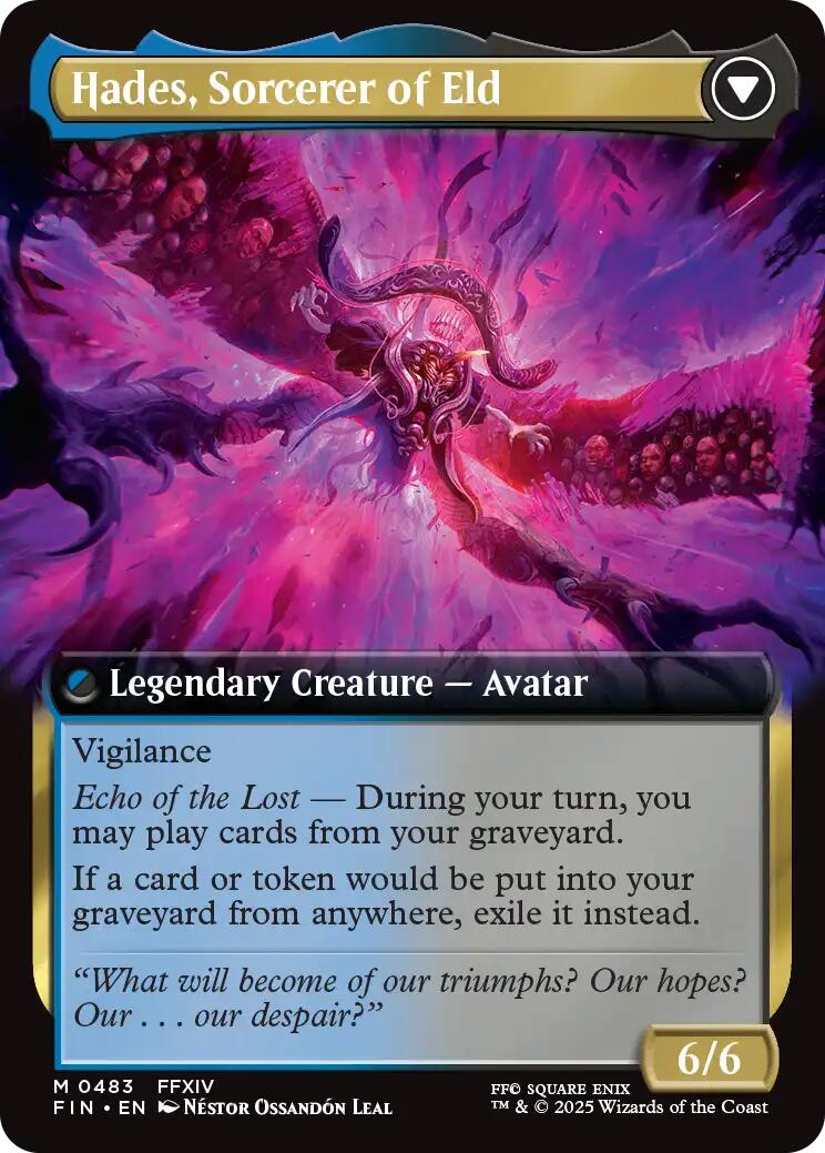 Emet-Selch, Unsundered // Hades, Sorcerer of Eld (Extended Art) [FINAL FANTASY] | Mega City Incorporated