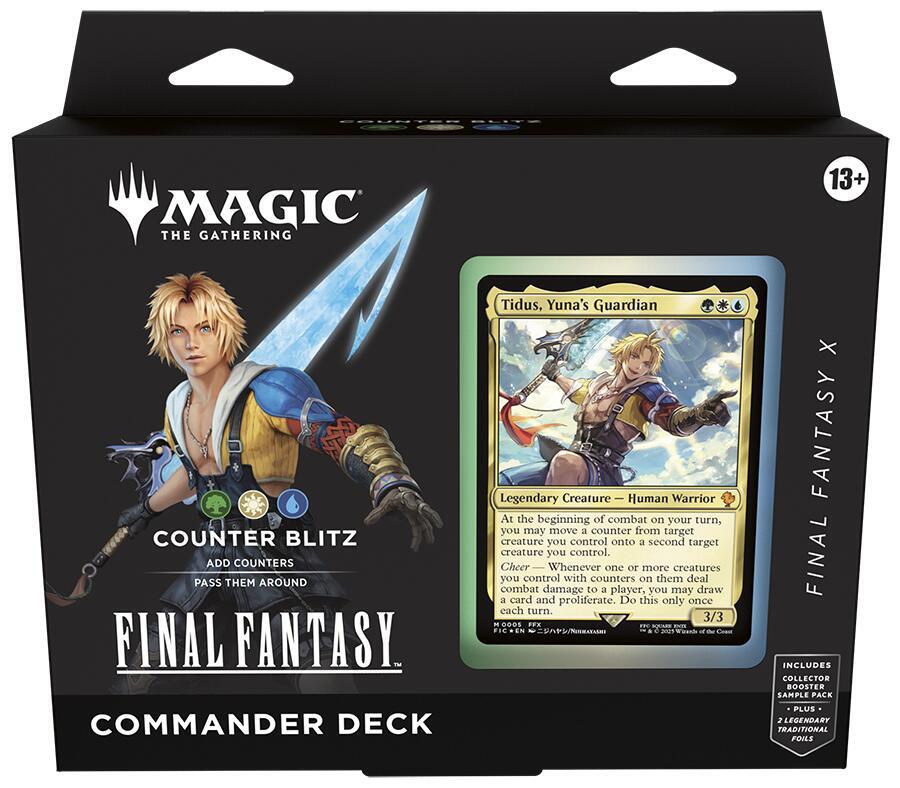 Final Fantasy Counter Blitz Commander Deck | Mega City Incorporated