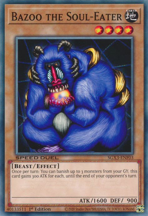 Bazoo the Soul-Eater [SGX3-ENF03] Common | Mega City Incorporated