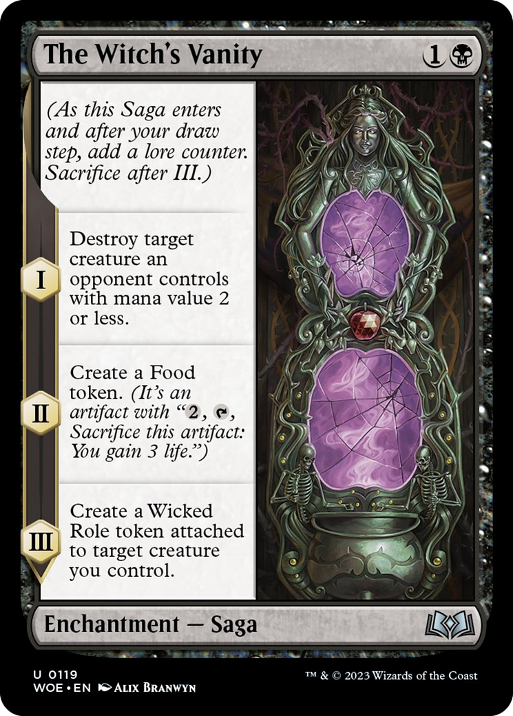 The Witch's Vanity [Wilds of Eldraine] | Mega City Incorporated