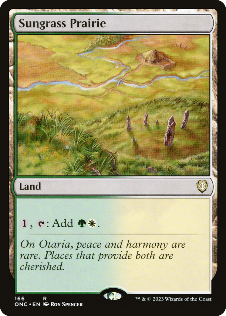 Sungrass Prairie [Phyrexia: All Will Be One Commander] | Mega City Incorporated