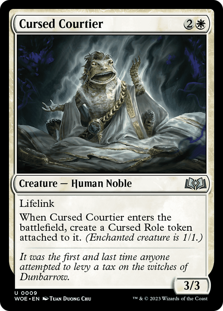 Cursed Courtier [Wilds of Eldraine] | Mega City Incorporated