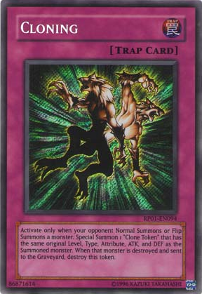 Cloning [RP01-EN094] Secret Rare | Mega City Incorporated