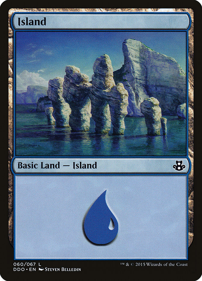 Island (60) [Duel Decks: Elspeth vs. Kiora] | Mega City Incorporated