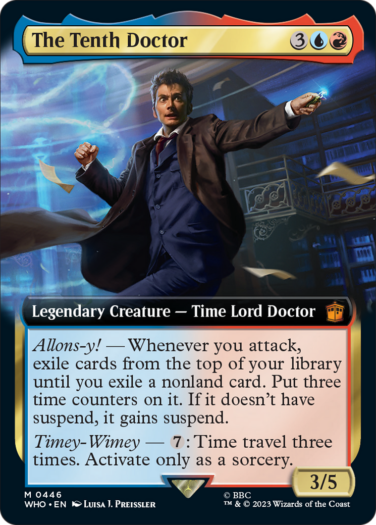 The Tenth Doctor (Extended Art) [Doctor Who] | Mega City Incorporated