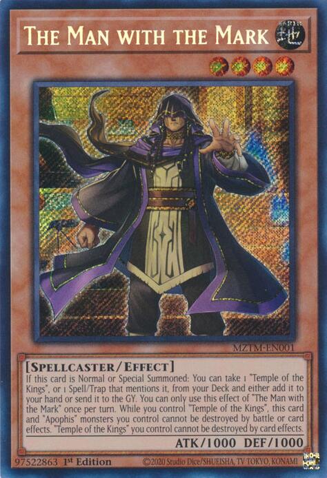 The Man with the Mark [MZTM-EN001] Secret Rare | Mega City Incorporated