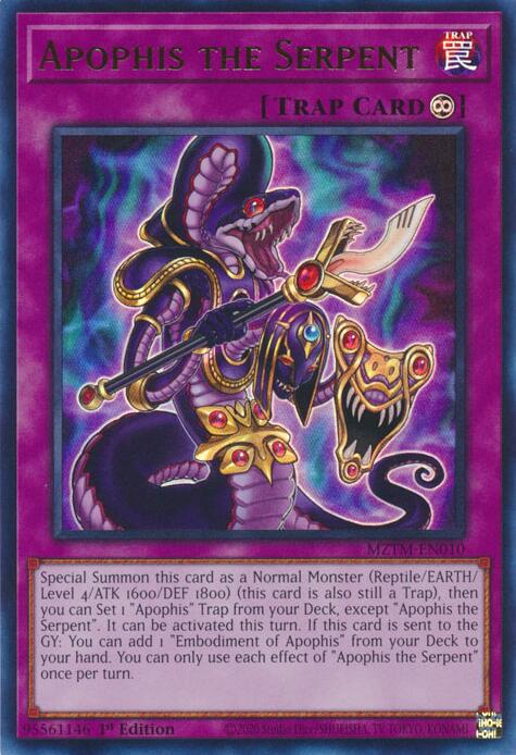 Apophis the Serpent [MZTM-EN010] Ultra Rare | Mega City Incorporated