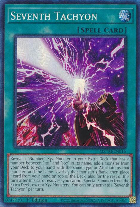 Seventh Tachyon (Collector's Rare) [MZTM-EN016] Collector's Rare | Mega City Incorporated