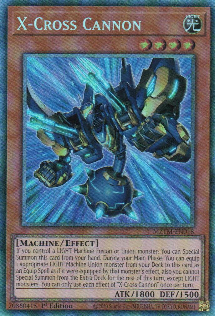 X-Cross Cannon (Collector's Rare) [MZTM-EN018] Collector's Rare | Mega City Incorporated
