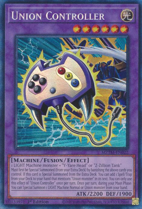 Union Controller (Collector's Rare) [MZTM-EN022] Collector's Rare | Mega City Incorporated