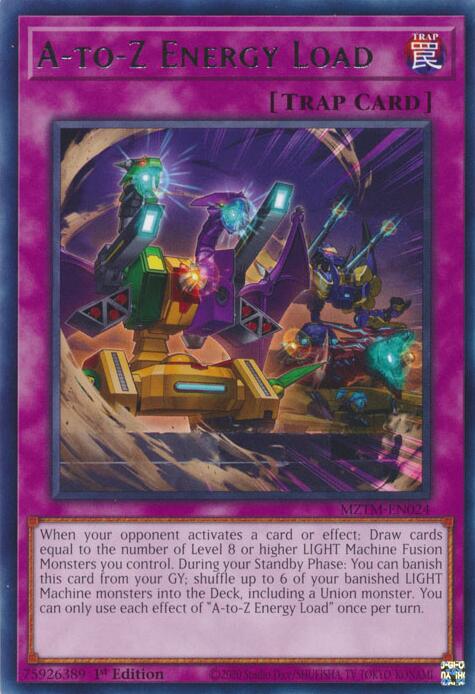 A-to-Z Energy Load [MZTM-EN024] Rare | Mega City Incorporated