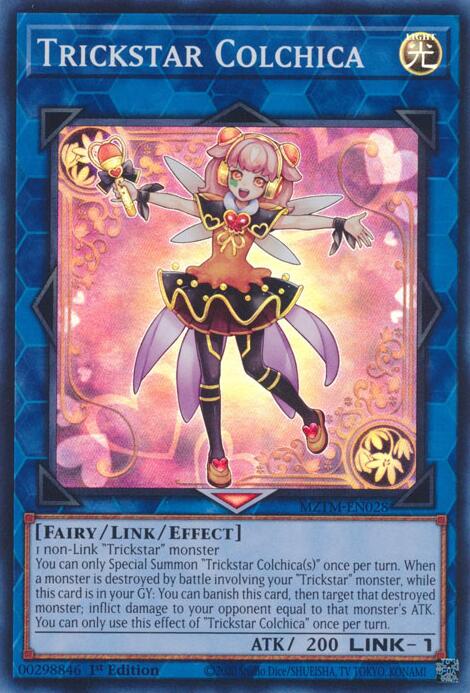 Trickstar Colchica [MZTM-EN028] Super Rare | Mega City Incorporated
