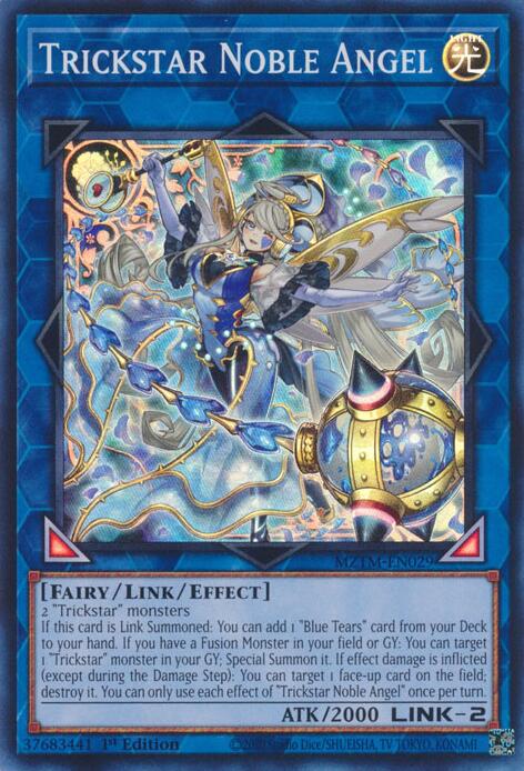 Trickstar Noble Angel [MZTM-EN029] Super Rare | Mega City Incorporated
