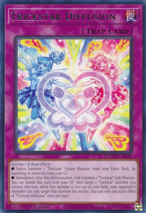 Trickstar Diffusion [MZTM-EN030] Rare | Mega City Incorporated