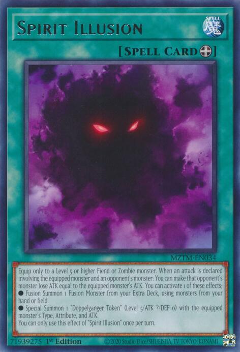 Spirit Illusion [MZTM-EN034] Rare | Mega City Incorporated