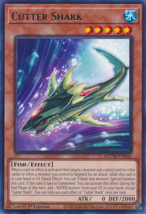 Cutter Shark [MZTM-EN046] Rare | Mega City Incorporated