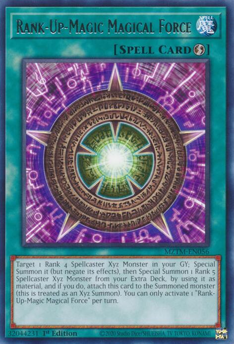 Rank-Up-Magic Magical Force [MZTM-EN056] Rare | Mega City Incorporated