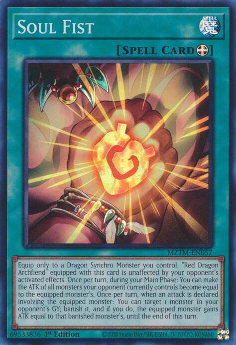 Soul Fist [MZTM-EN057] Super Rare | Mega City Incorporated