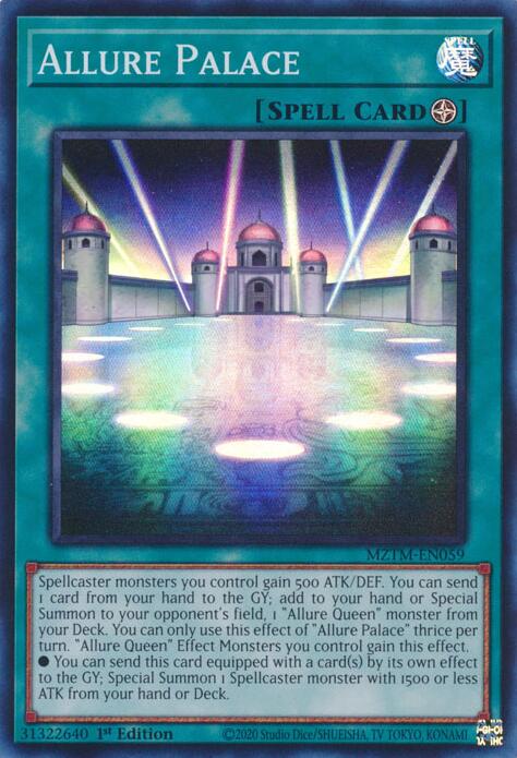 Allure Palace [MZTM-EN059] Super Rare | Mega City Incorporated
