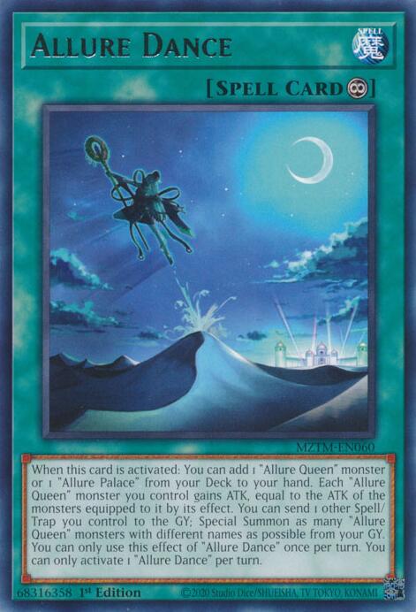 Allure Dance [MZTM-EN060] Rare | Mega City Incorporated