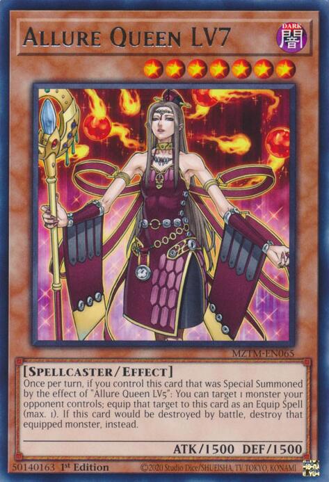 Allure Queen LV7 [MZTM-EN065] Rare | Mega City Incorporated