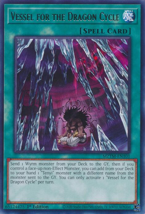 Vessel for the Dragon Cycle [MZTM-EN101] Rare | Mega City Incorporated