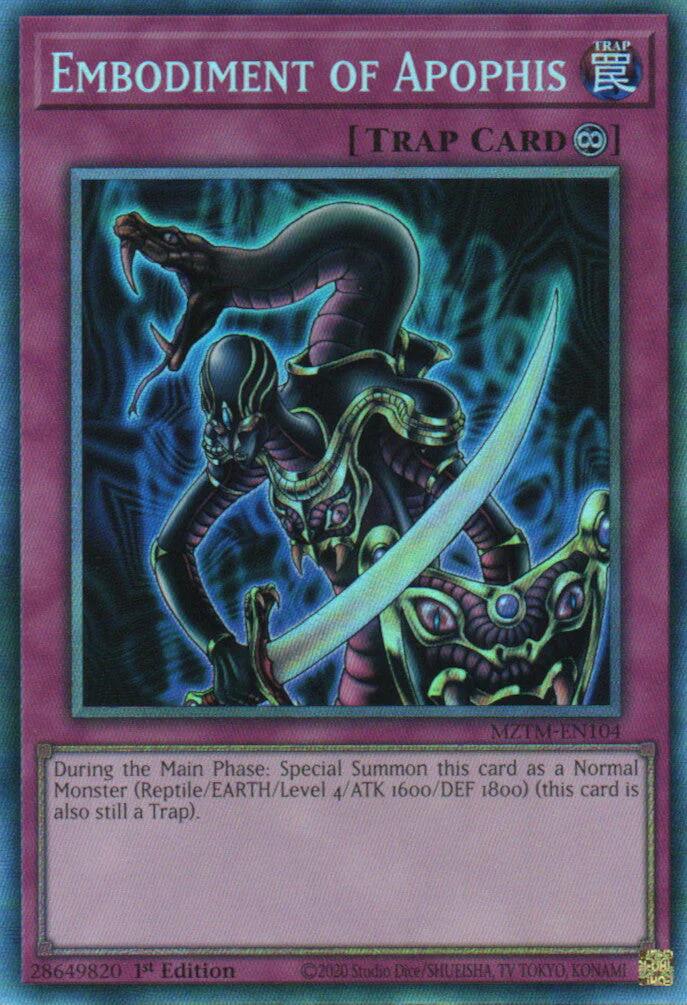 Embodiment of Apophis (Collector's Rare) [MZTM-EN104] Collector's Rare | Mega City Incorporated