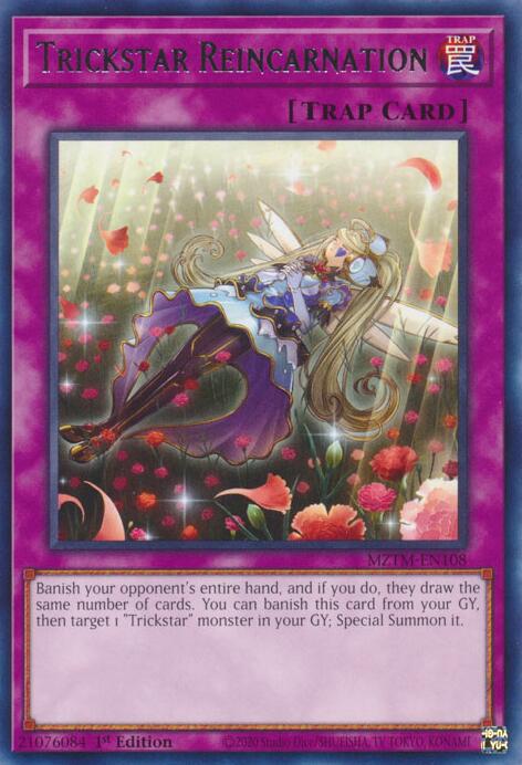 Trickstar Reincarnation [MZTM-EN108] Rare | Mega City Incorporated