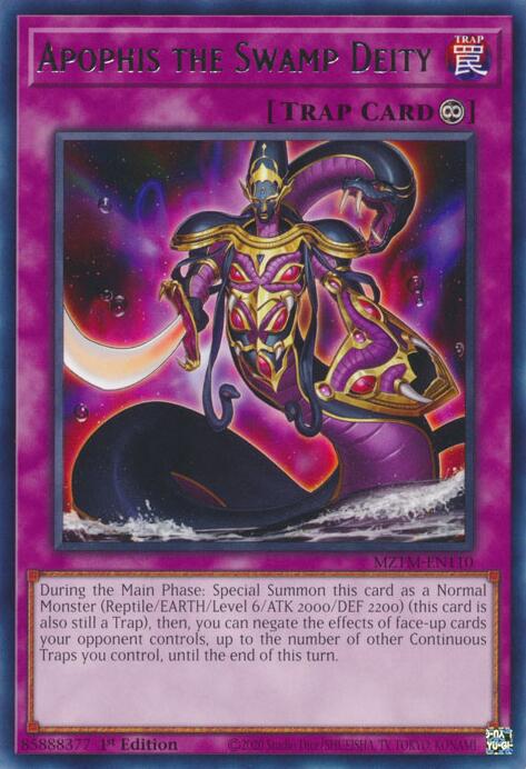Apophis the Swamp Deity [MZTM-EN110] Rare | Mega City Incorporated