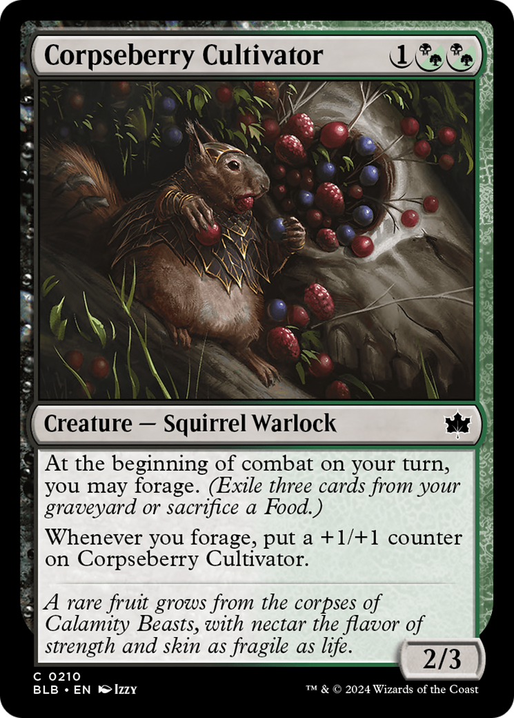 Corpseberry Cultivator [Bloomburrow] | Mega City Incorporated