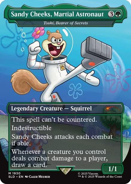 Sandy Cheeks, Martial Astronaut - Toski, Bearer of Secrets [Secret Lair Drop Series] | Mega City Incorporated