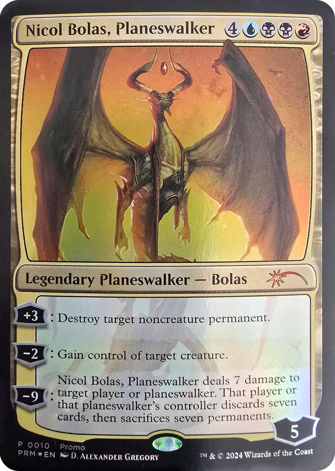 Nicol Bolas, Planeswalker [Media Promos] | Mega City Incorporated