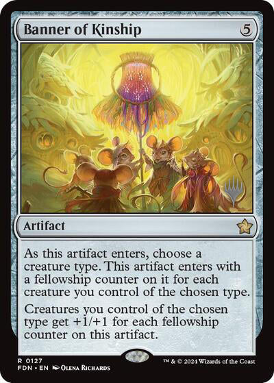 Banner of Kinship (Promo Pack) [Foundations Promos] | Mega City Incorporated
