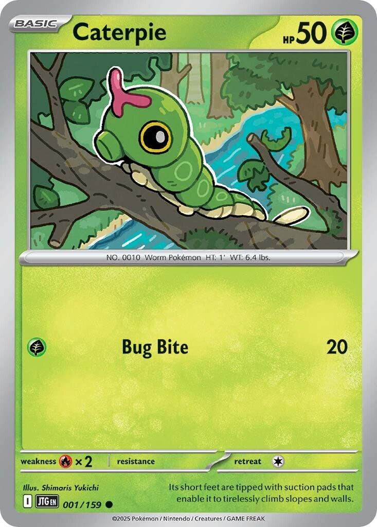 Caterpie (001/159) [Scarlet & Violet: Journey Together] | Mega City Incorporated