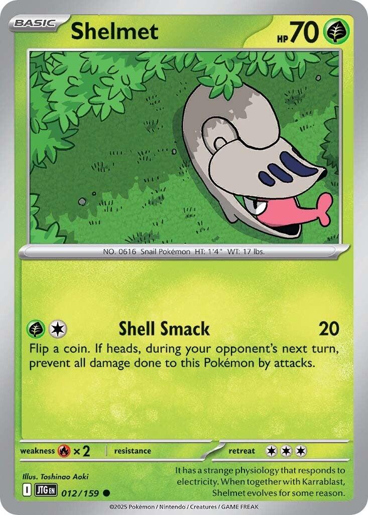 Shelmet (012/159) [Scarlet & Violet: Journey Together] | Mega City Incorporated