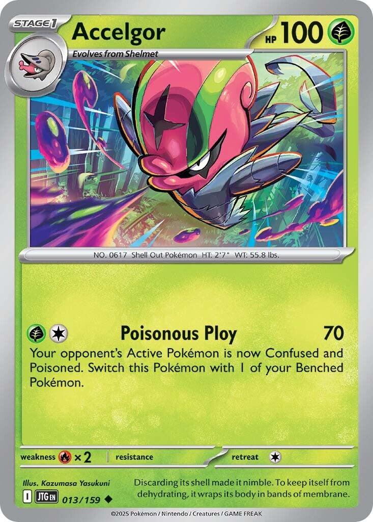 Accelgor (013/159) [Scarlet & Violet: Journey Together] | Mega City Incorporated