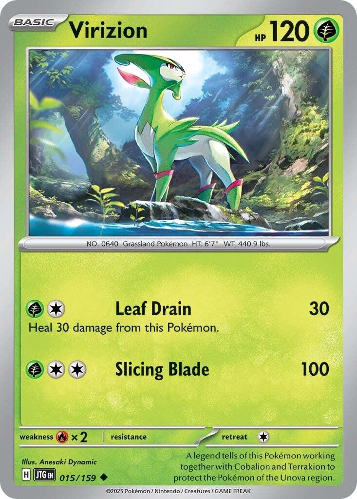 Virizion (015/159) [Scarlet & Violet: Journey Together] | Mega City Incorporated