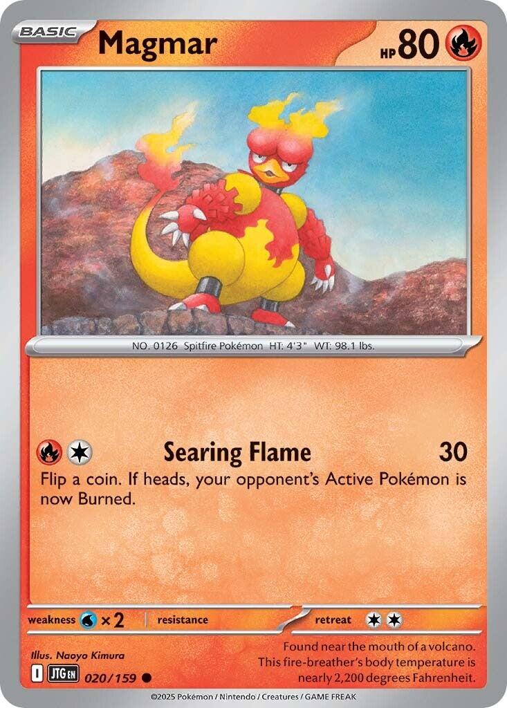 Magmar (020/159) [Scarlet & Violet: Journey Together] | Mega City Incorporated