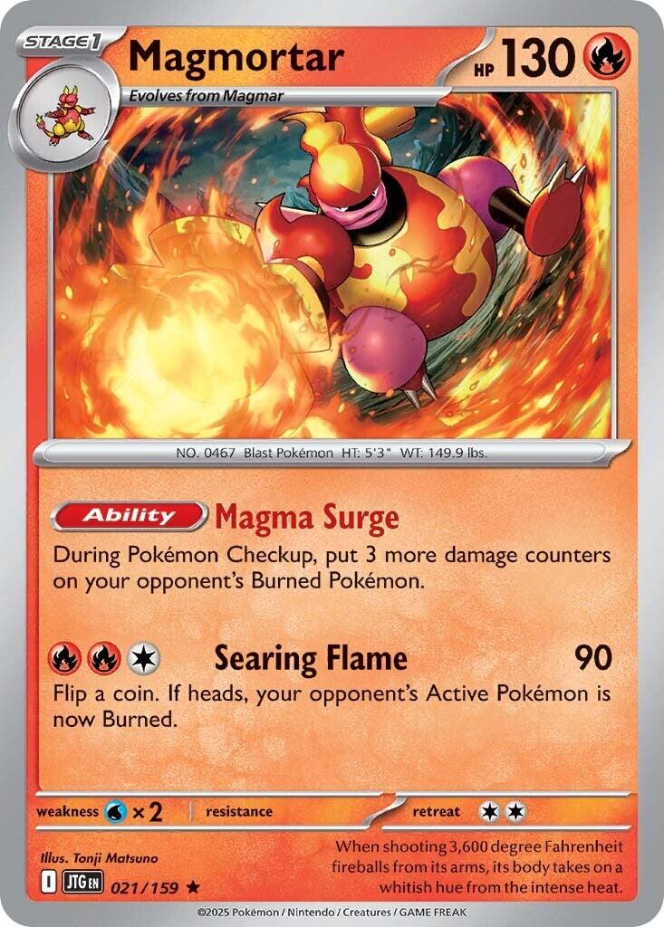 Magmortar (021/159) [Scarlet & Violet: Journey Together] | Mega City Incorporated