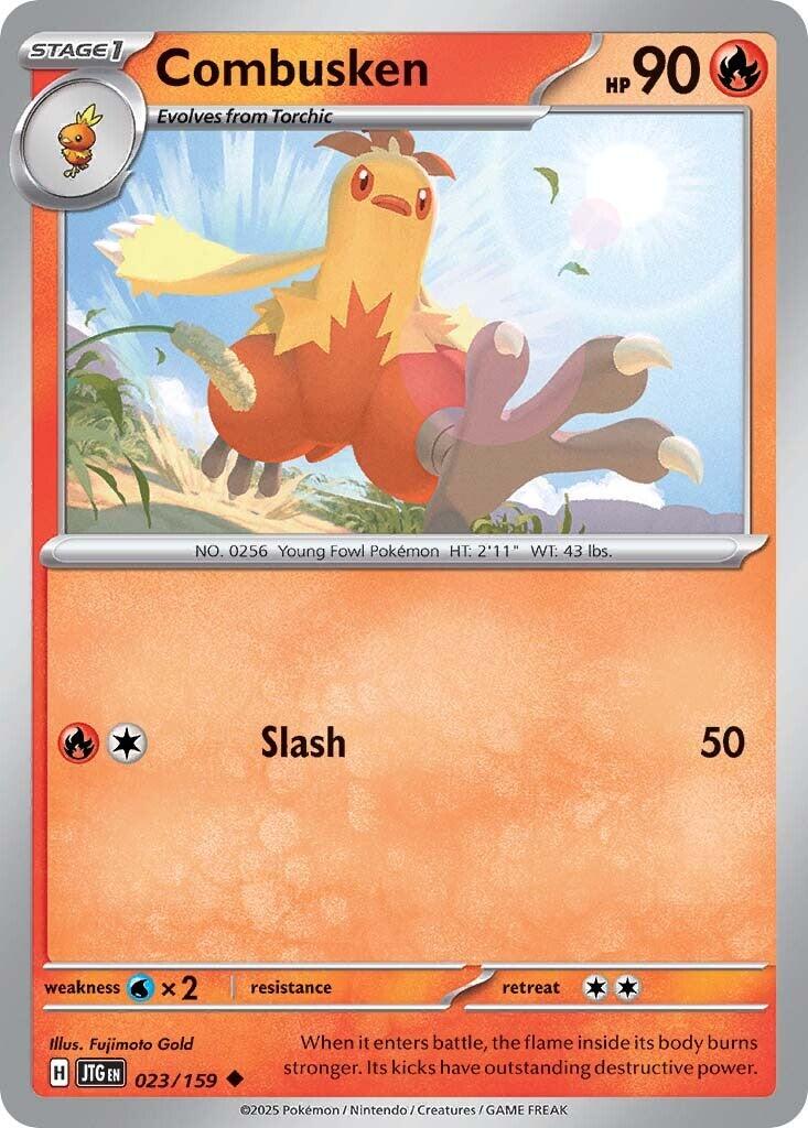 Combusken (023/159) [Scarlet & Violet: Journey Together] | Mega City Incorporated