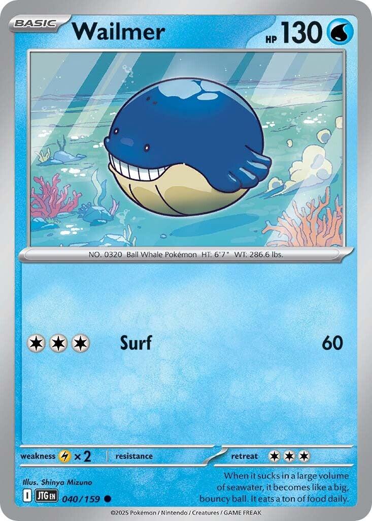Wailmer (040/159) [Scarlet & Violet: Journey Together] | Mega City Incorporated