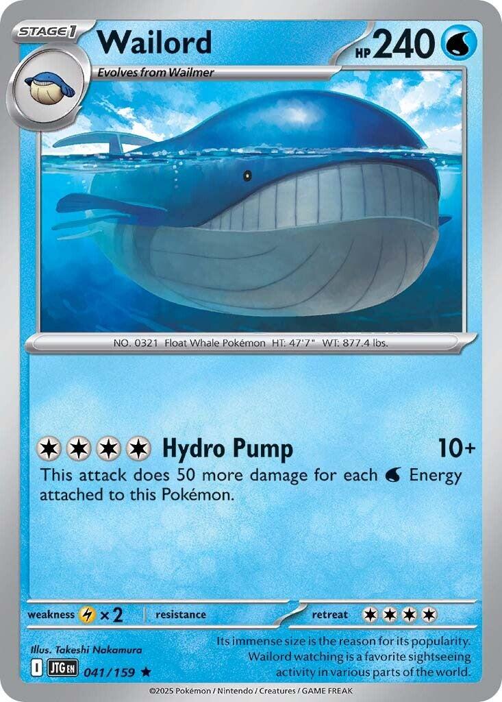 Wailord (041/159) [Scarlet & Violet: Journey Together] | Mega City Incorporated