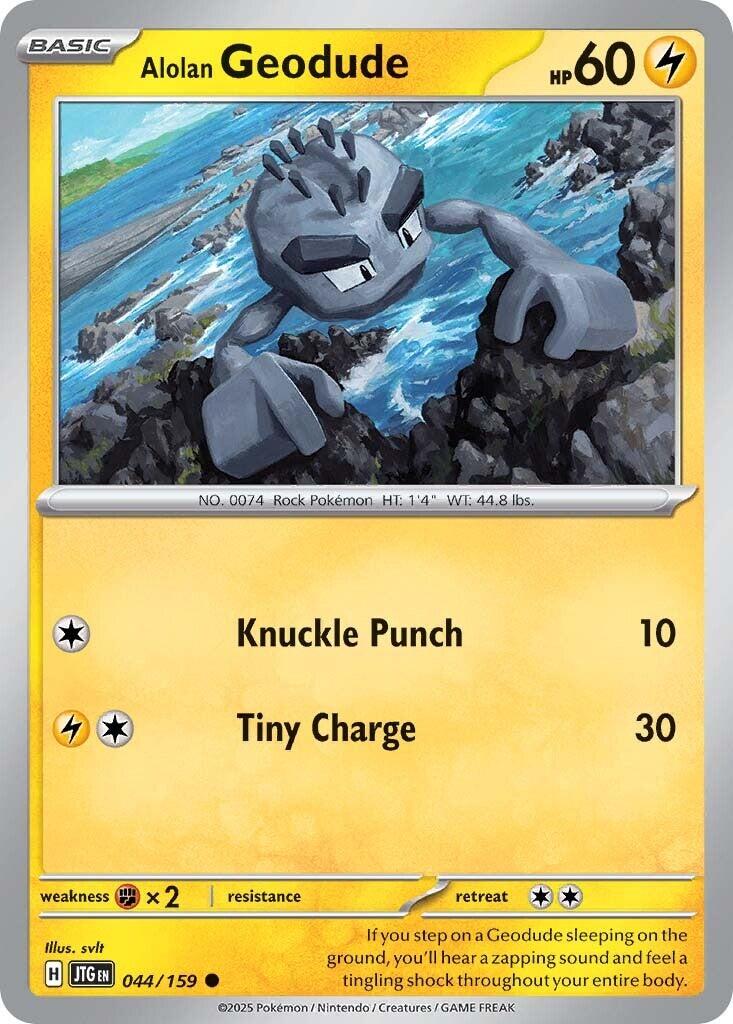 Alolan Geodude (044/159) [Scarlet & Violet: Journey Together] | Mega City Incorporated
