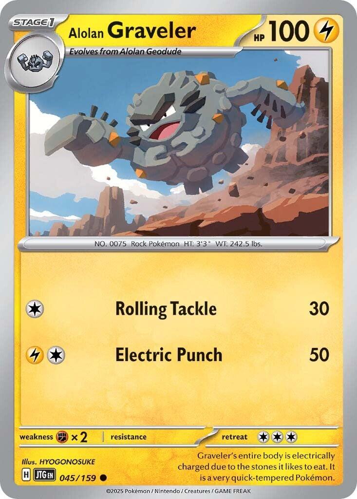 Alolan Graveler (045/159) [Scarlet & Violet: Journey Together] | Mega City Incorporated