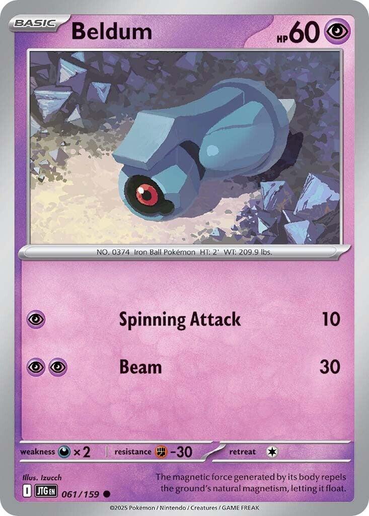 Beldum (061/159) [Scarlet & Violet: Journey Together] | Mega City Incorporated