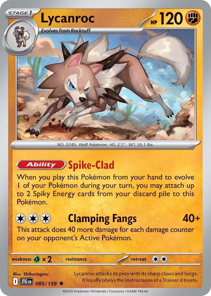 Lycanroc (085/159) [Scarlet & Violet: Journey Together] | Mega City Incorporated