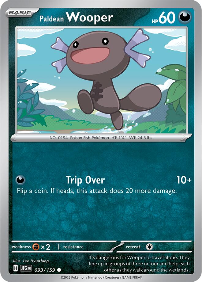 Paldean Wooper (093/159) [Scarlet & Violet: Journey Together] | Mega City Incorporated