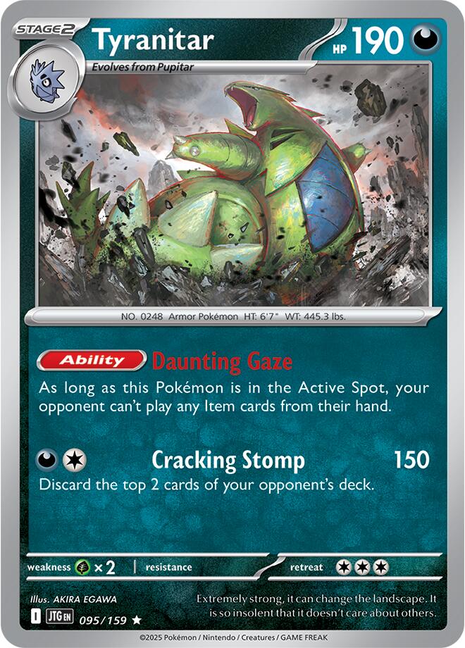 Tyranitar (095/159) [Scarlet & Violet: Journey Together] | Mega City Incorporated