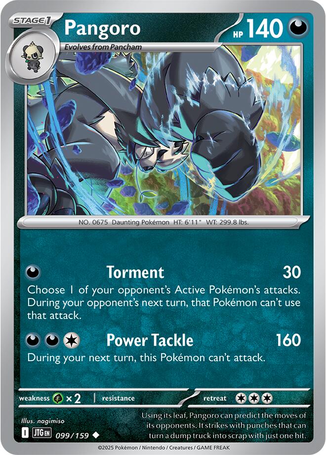 Pangoro (099/159) [Scarlet & Violet: Journey Together] | Mega City Incorporated